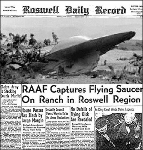 Concussion: Not 1, 2 UFOs crashed into Roswell in 1947?